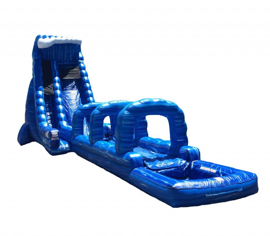 waterslide bounce house